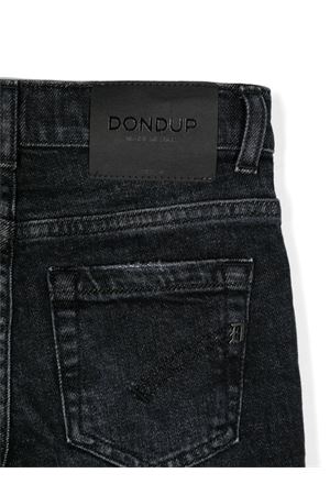 jeans in cotone nero DONDUP KIDS | DMPA100CDS041N000.